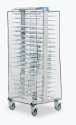 Funda protección para carro de emplatar